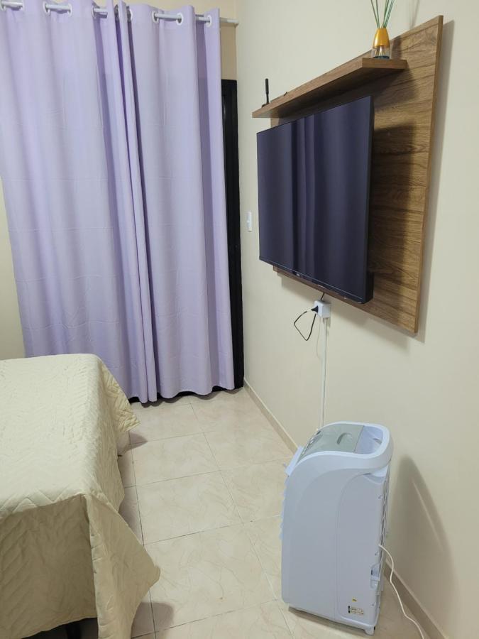 Flat Completo Novo a 400m da praia com piscina São Vicente Exterior foto