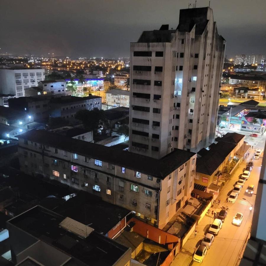 Flat Completo Novo a 400m da praia com piscina São Vicente Exterior foto