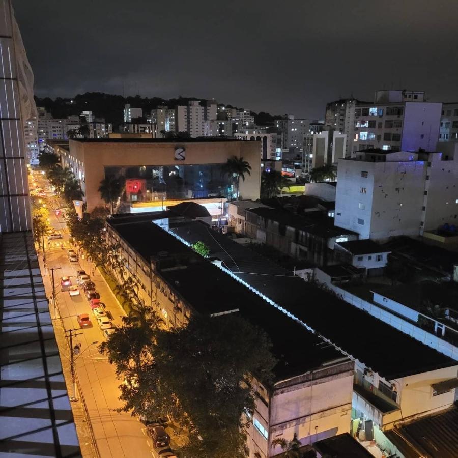 Flat Completo Novo a 400m da praia com piscina São Vicente Exterior foto